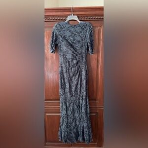 Blue grey dress worn once.